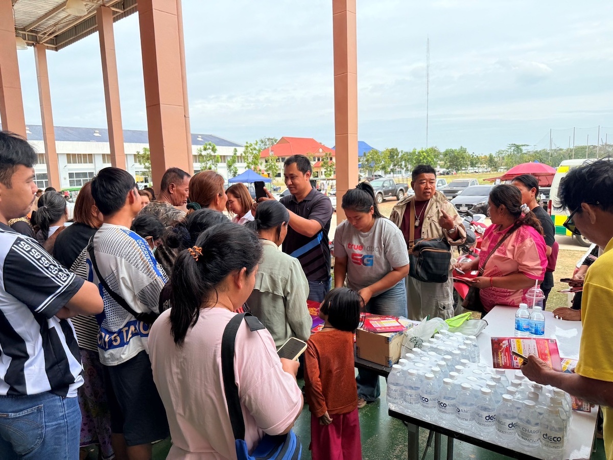 Relief operations in Sri Lanka and on the Thai-Cambodia border receive comms boost